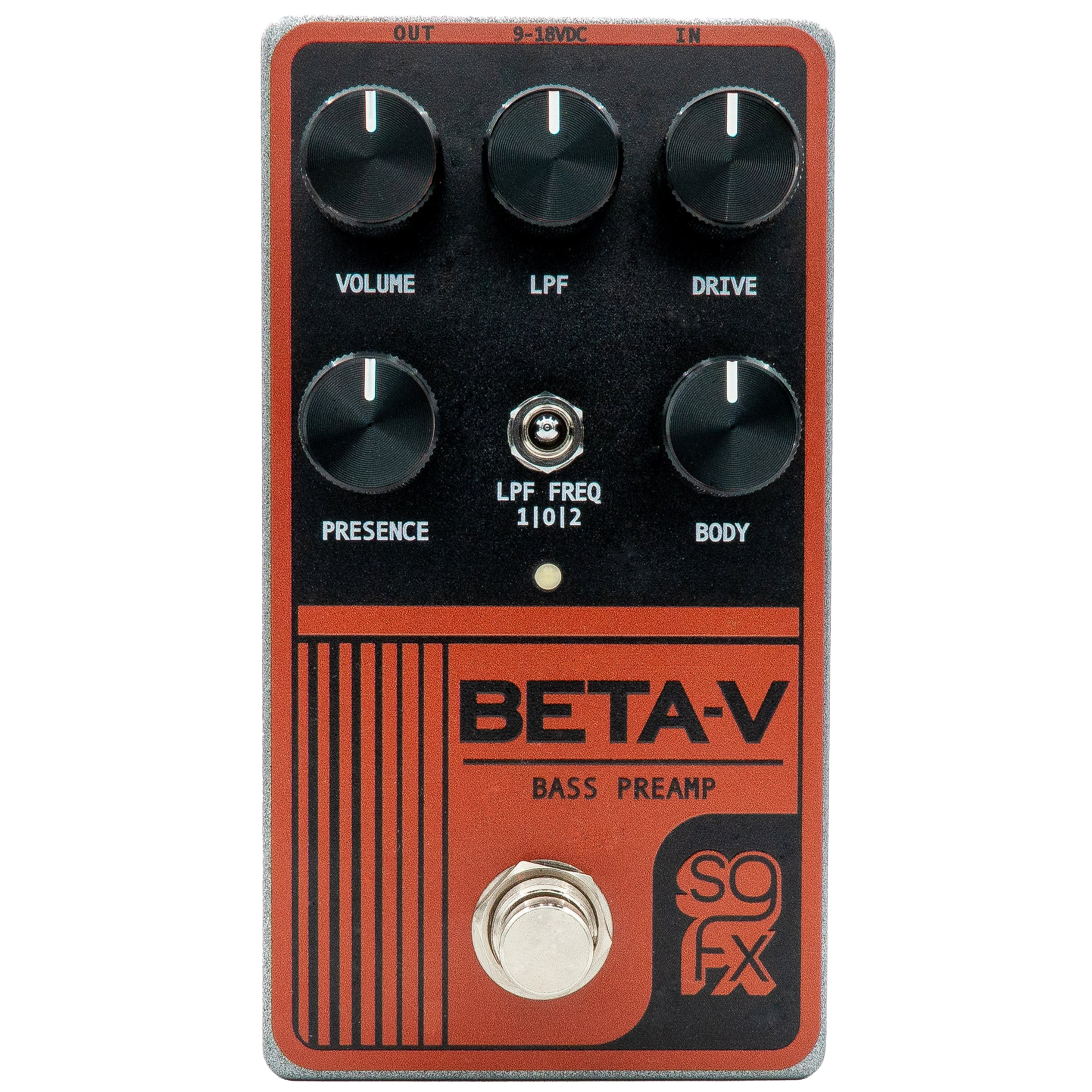 preamp pedals guitar BETA-V - BASS PREAMP