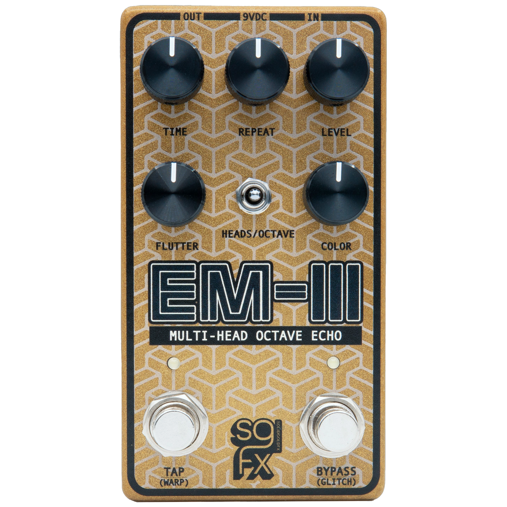 echo effect pedal SOLIDGOLDFX | EM-III