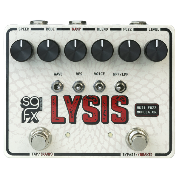 LYSIS MKII - POLYPHONIC OCTAVE FUZZ MODULATOR