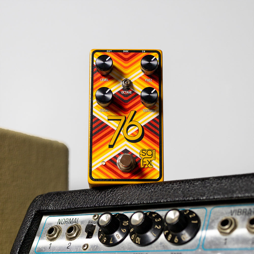76 MKII - OCTAVE-UP FUZZ – SolidGoldFX