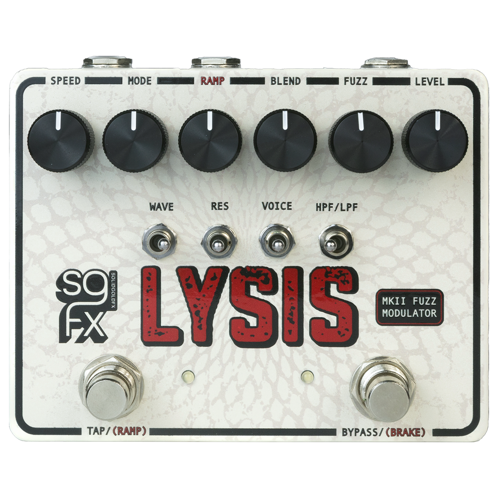 LYSIS MKII - POLYPHONIC OCTAVE FUZZ MODULATOR